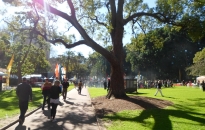 Festivities, part of NAIDOC Week at Hyde Park in Sydney
