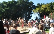 Festivities, part of NAIDOC Week at Hyde Park in Sydney