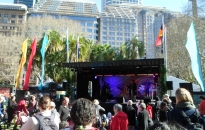 Festivities, part of NAIDOC Week at Hyde Park in Sydney