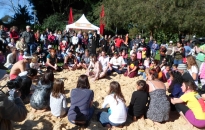 Festivities, part of NAIDOC Week at Hyde Park in Sydney