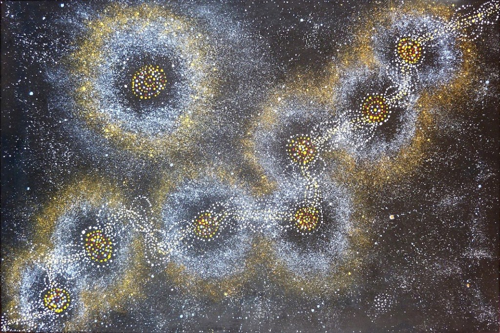 Alma – Star or Seven Sisters Dreaming, 2011 - 122x76cm.