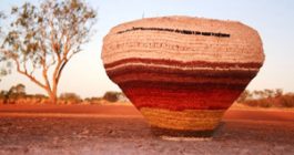 Pantjiti Mackenzie Basketpa Tjukulangati (Deep rockhole basket) 2009 Image courtesy and © Tjanpi Desert Weavers, NPY Women’s Council Photograph: Emma Diamond