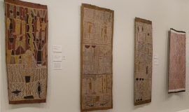 BARK PAINTINGS AND OCHRES