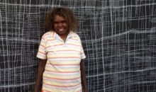 Warlpiri artist Dorothy Napangardi