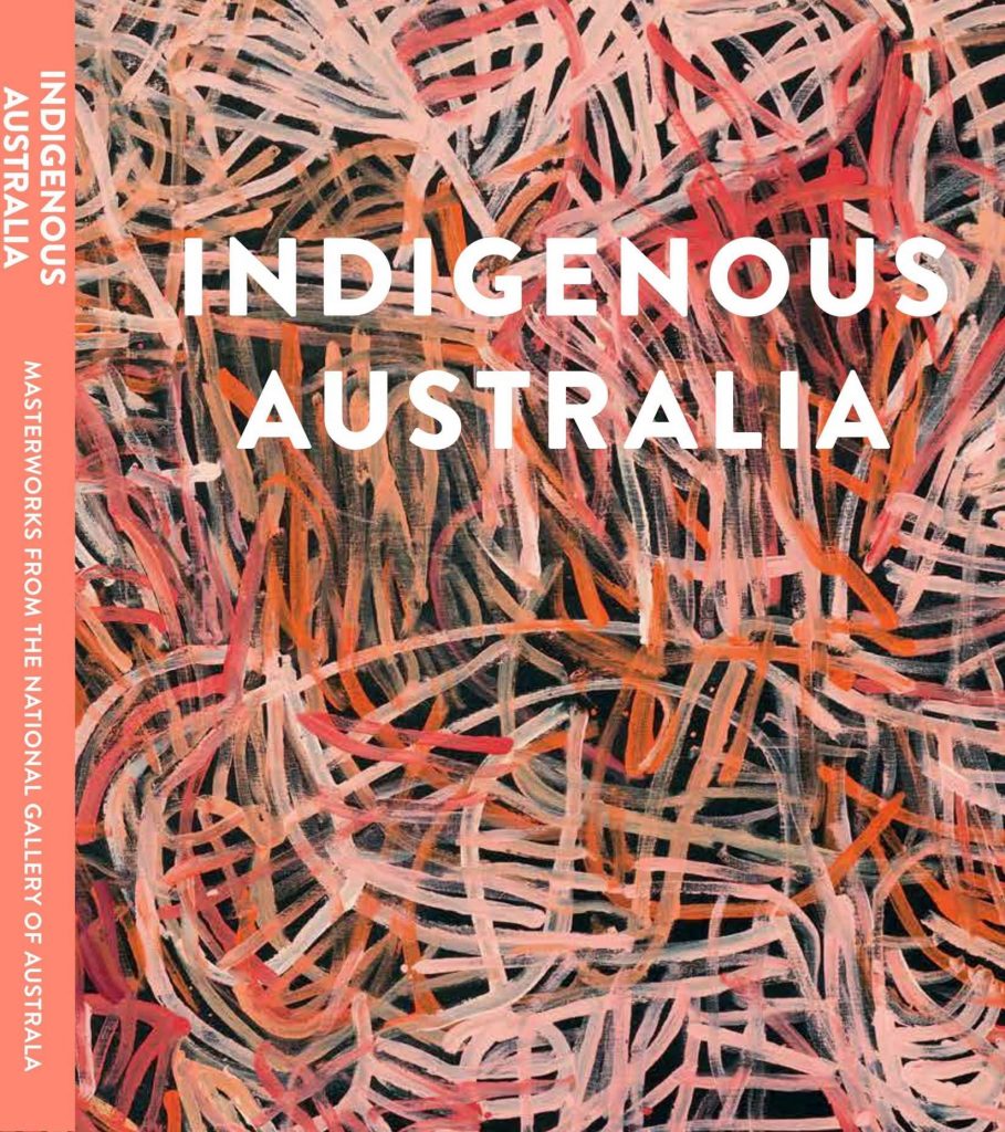 View of exhibition catalogue "Indigenous Australia: Masterworks from the National Gallery of Australia" © me Collectors Room Berlin