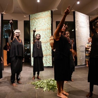 Opening Ceremony for 'Jarracharra - Dry season wind : Les vents de la saison sèche' - Photo Australian Embassy Paris