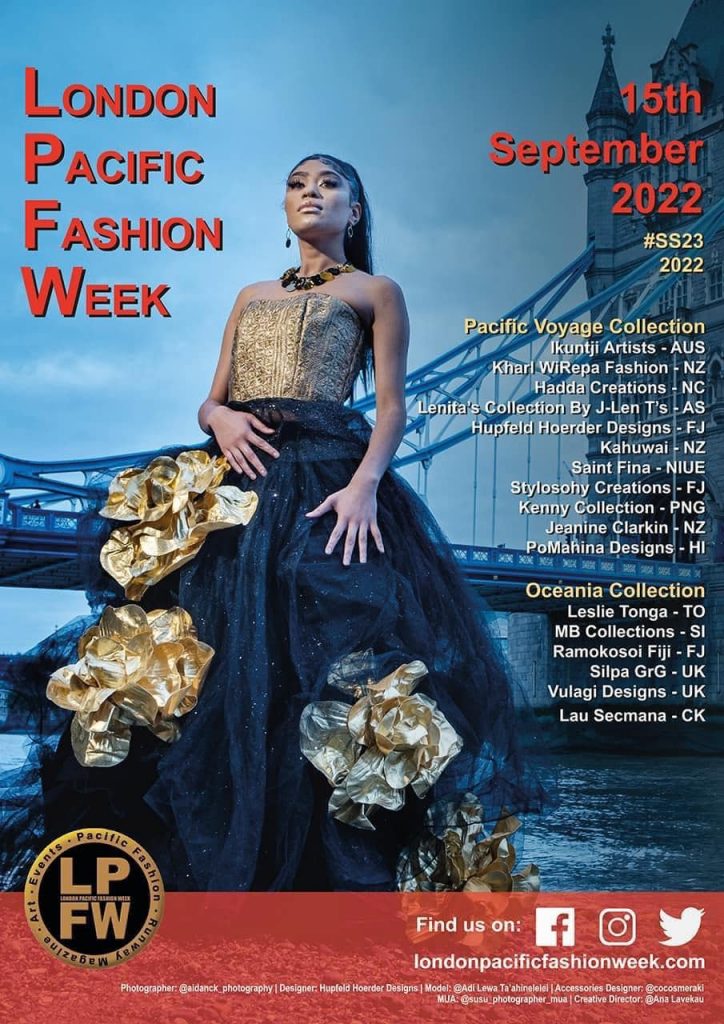 London Pacific Fashion Week Poster